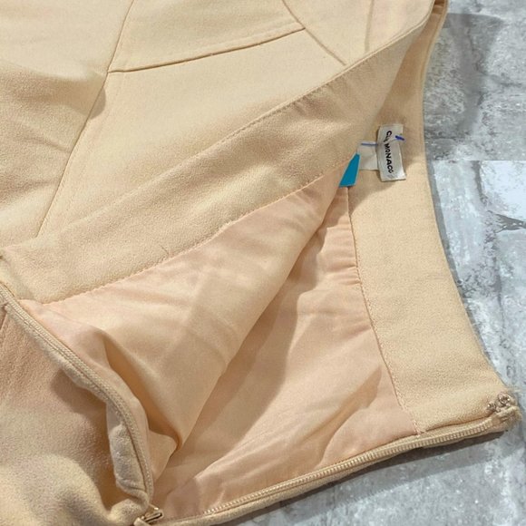 SOLD | 🔥SALE🔥 Club Monaco Cream Circle Skater Lined Skirt - Picture 14 of 15